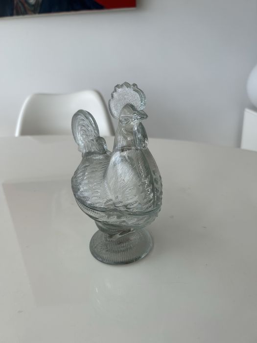Taça de Vidro Galo
