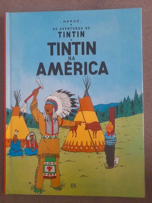 Vendo 4 livros da coleção "As Aventuras de Tintin"