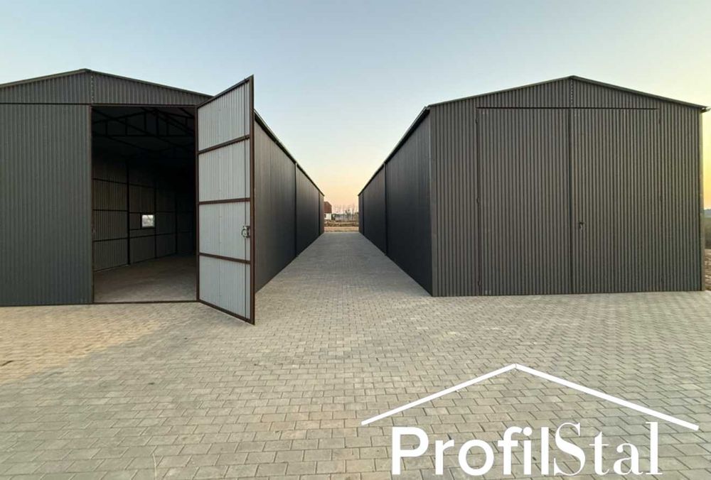 Hala hale blaszane garaz garaze 6x25,6x20,6x15,6x10