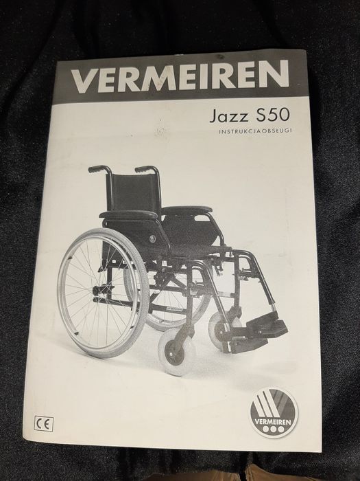 Wózek inwalidzki Vermeiren Jazz S50 jak nowy