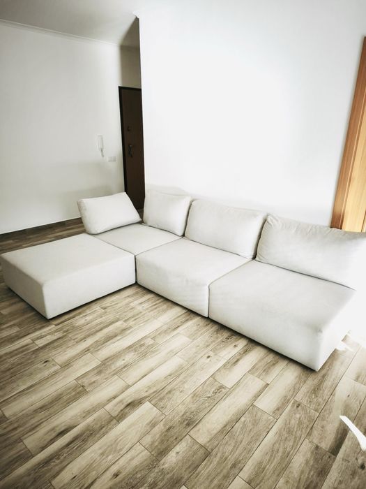 Sofá de Canto SKLUM Bege Creme – 270x180 cm