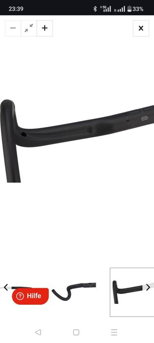 Guiador newmen carbono