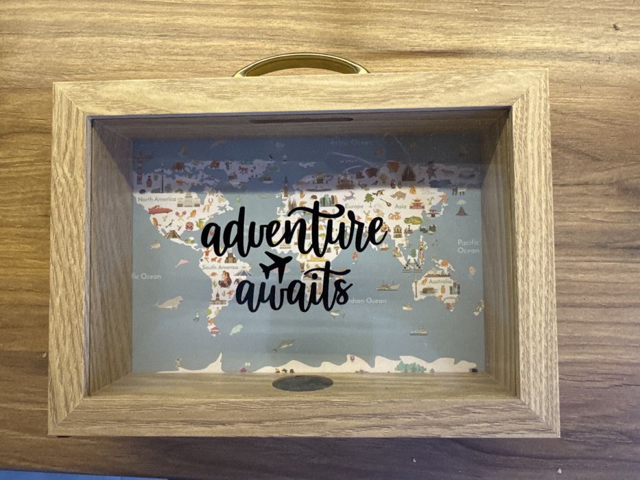 Skarbonka do zbierania na podróż