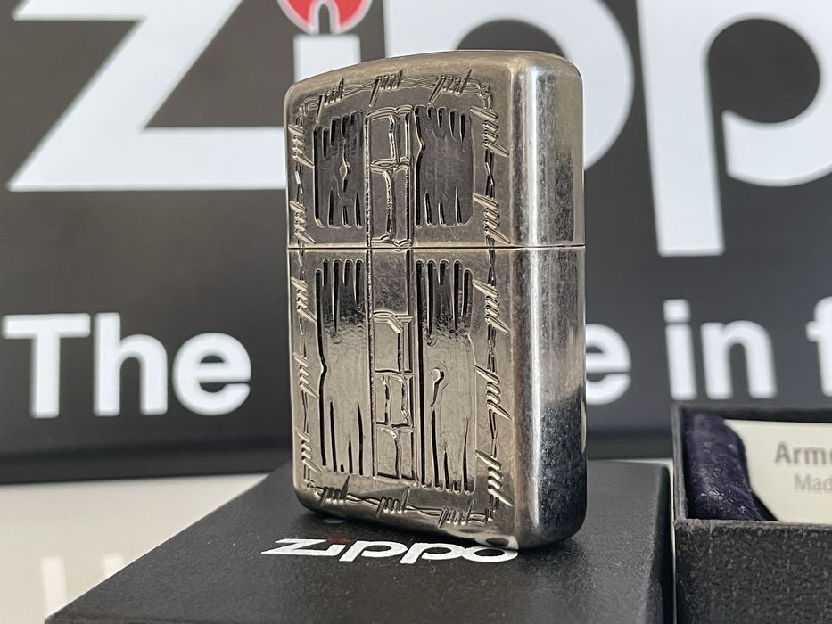 Zapalniczka Zippo 2006 Armor Heavy Wall, Cave Dwelling, NOWA