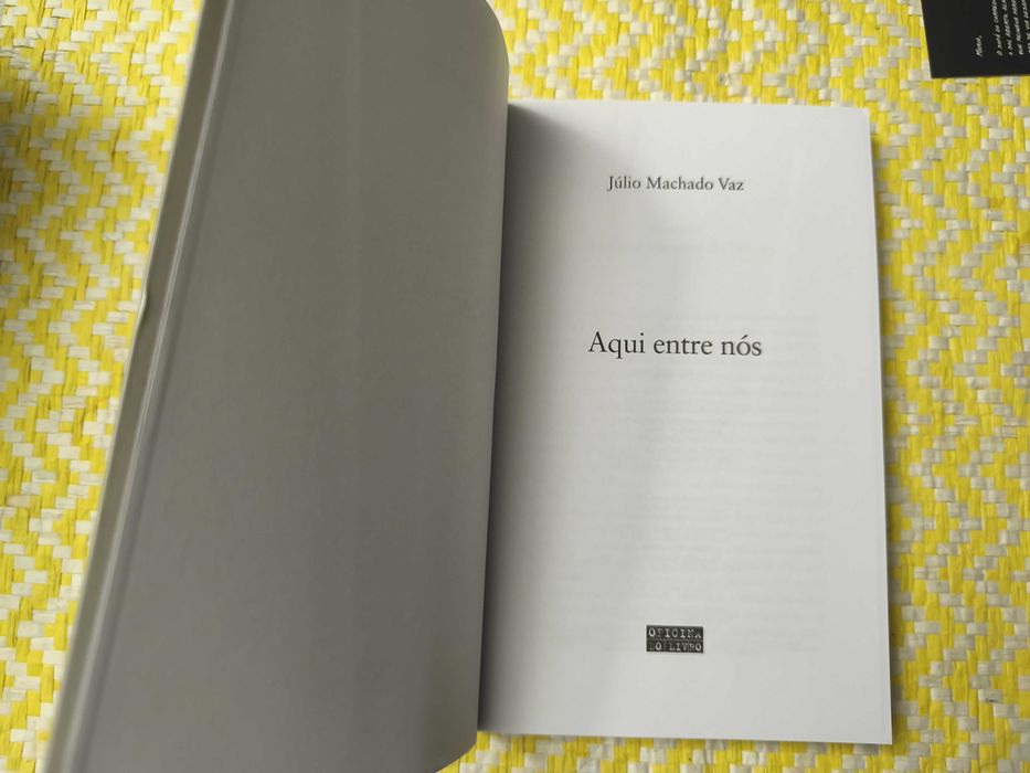 AQUI ENTRE NÓS
de Júlio Machado Vaz
