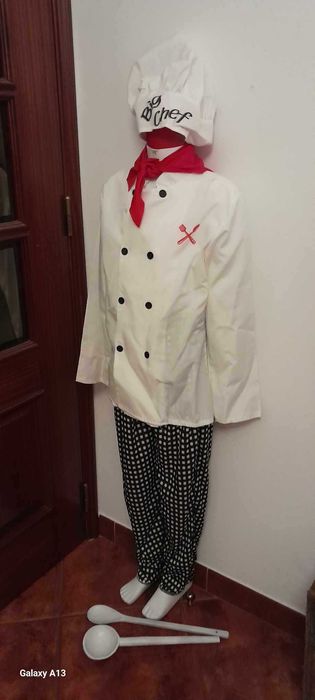 Halloween!! Chef de cozinha NOVO 8 anos