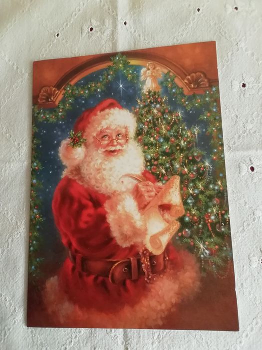 Postal Pai Natal de Dona Galsinger