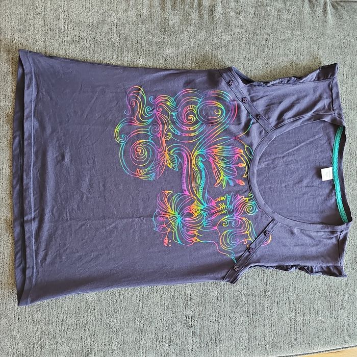 T-shirt Esotiq granat