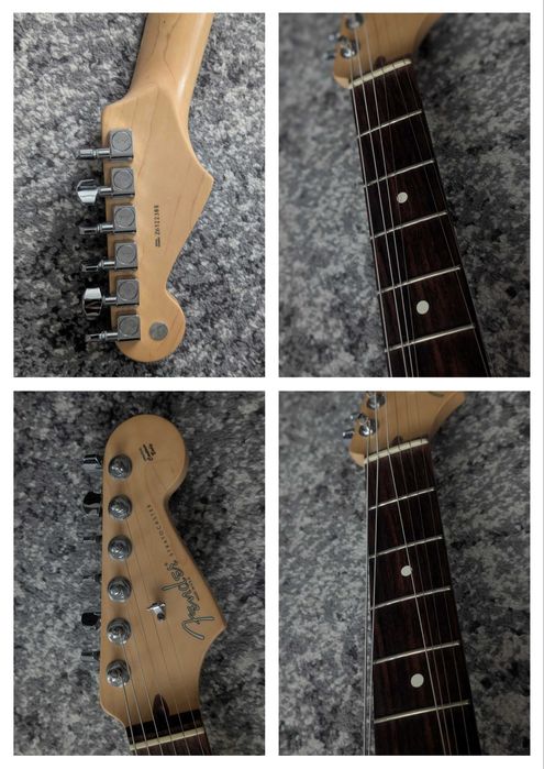 Электрогитара Fender American Stratocaster - Chrome Red