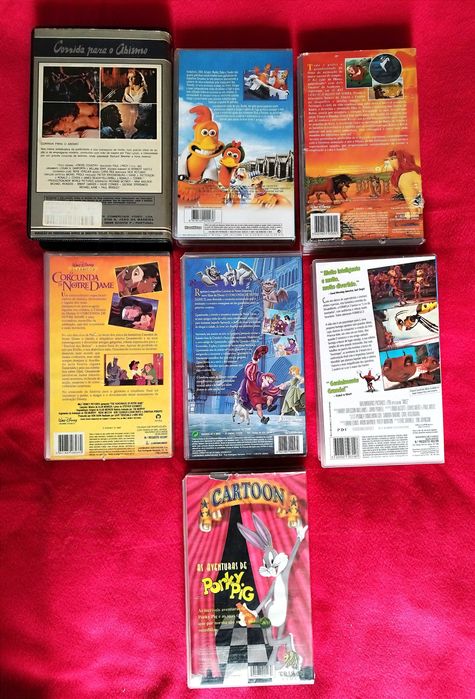 Lote de VHS conjunto 11