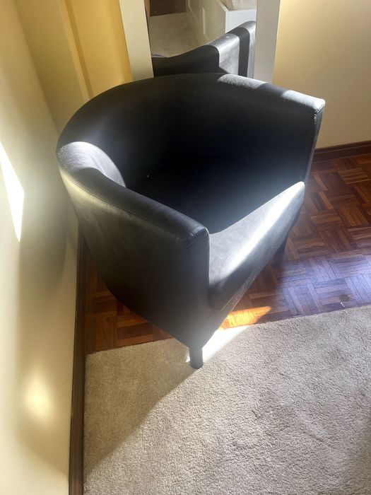 Poltrona Preta do Ikea