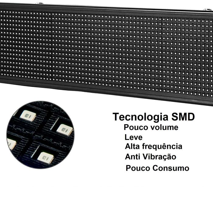 letreiro led publicidade sinal led rotativo