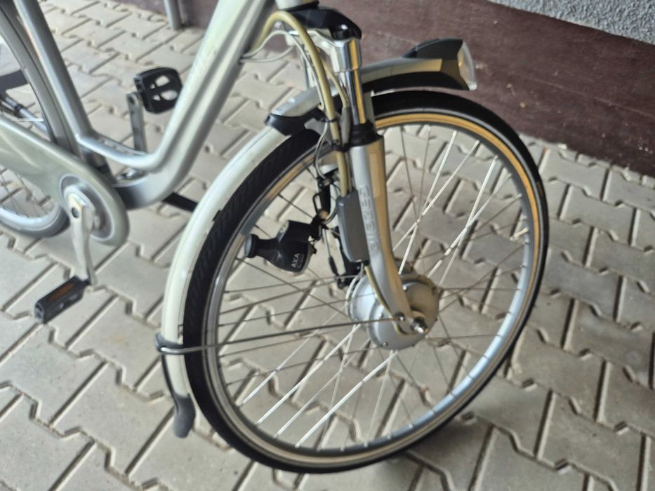 Rower Elektryczny Holenderski GAZELLE Orange Excelent Innergy D 49 cm