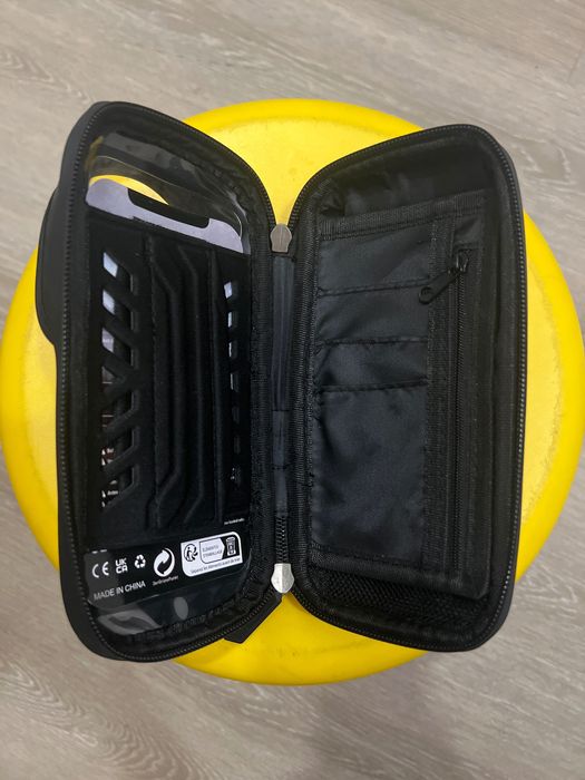 Suporte móvel bicicleta impermeável, bolsa de guiador