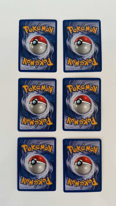 Lote 4 Cartas Pokémon Vintage Coleção Fossil (Inglês)