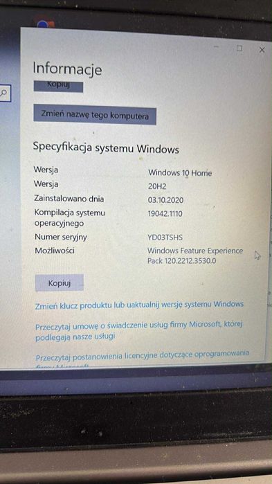 Laptop Lenovo ideapad