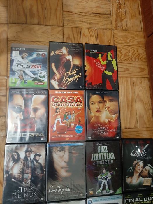 Lote de 59 CD DVD