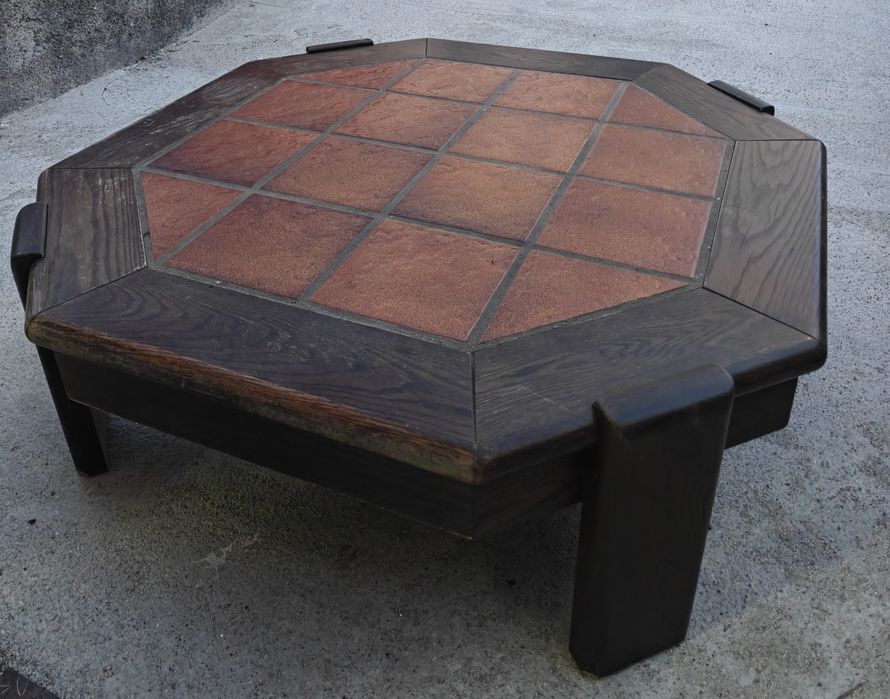 Mesa de centro madeira maciça