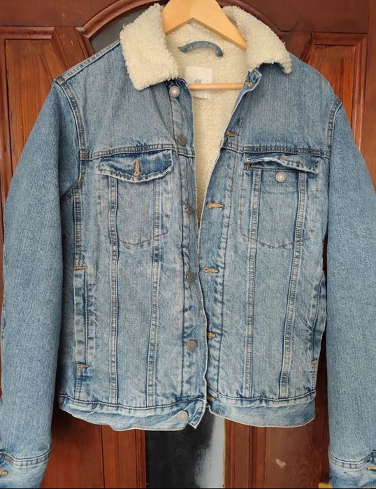 Dżinsowa ociepna bluza s