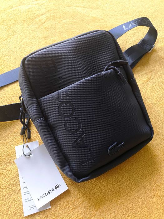 Saszetka Lacoste S Flat Crossover Bag – Granatowy Navy Blue