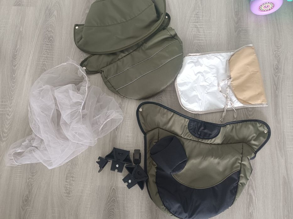 Wózek 3w1 Largo zielony oliwka