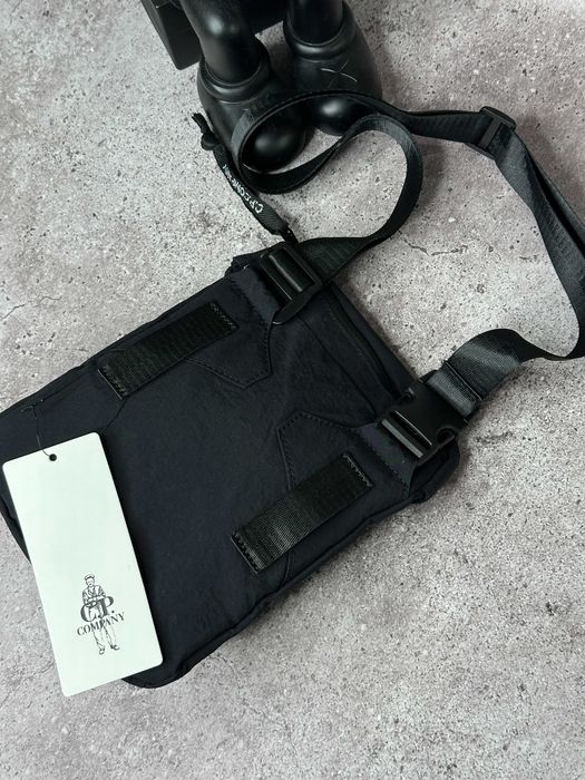 Сумка C.P.Company черная нейлон новая с линзой  YKK