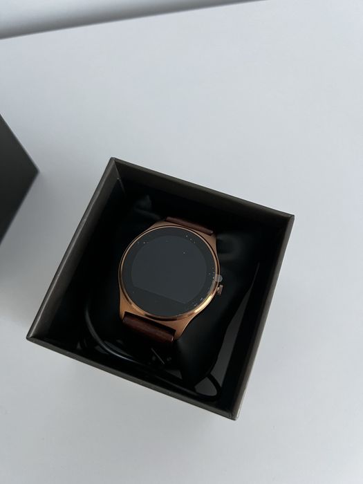 Smart watch Qin cw pro зі шкіряним ременем