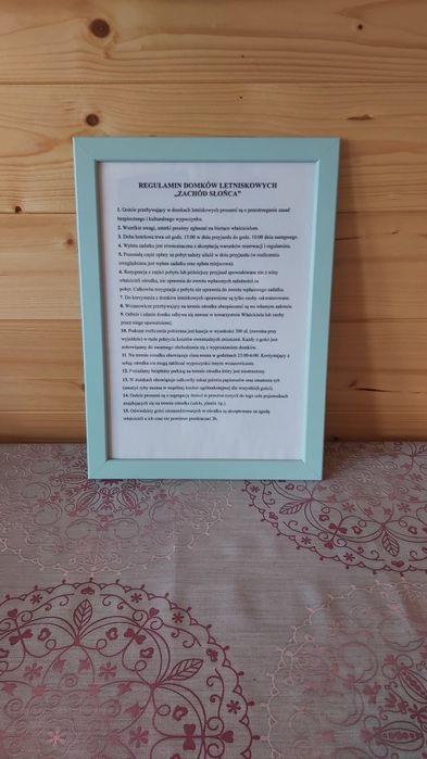 Domki letniskowe Zachód Słońca w Chłopach