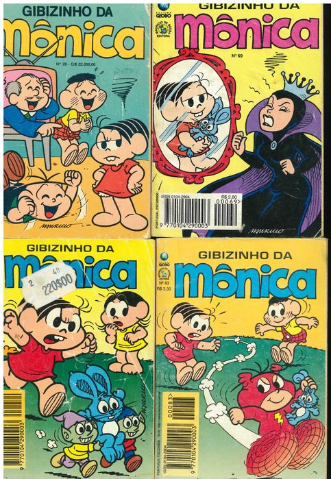 24 Livros Gibizinho da Monica