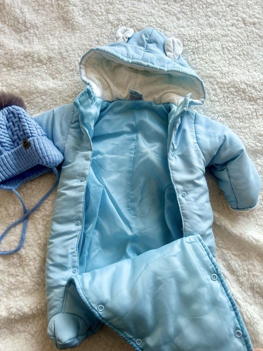 Дитячий комбінезон осінньо-весняний 0-3міс(62см)