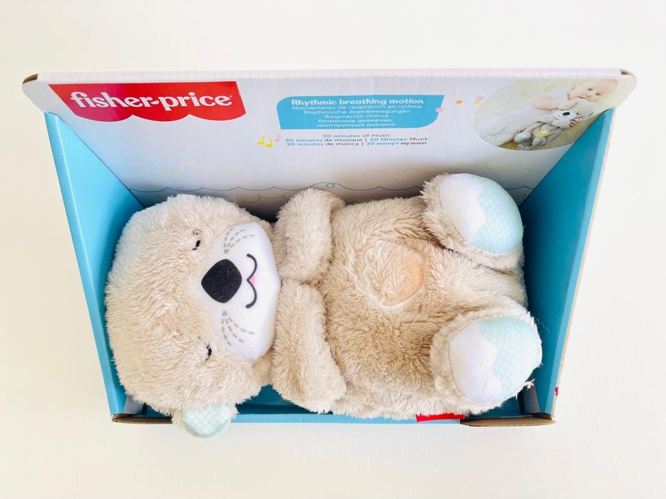 Peluche Lontra Fisher Price - Novo
