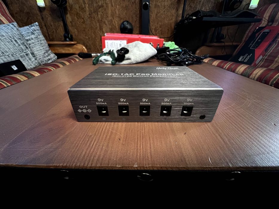 Fonte alimentação Pedalboard HarleyBenton PowerPlant ISO-1ACProModular