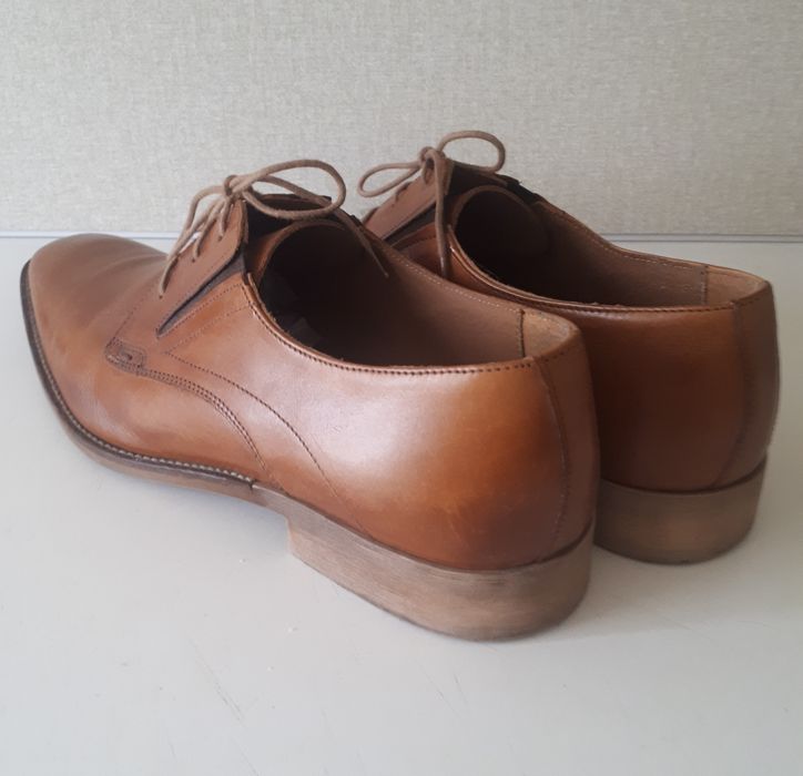 (30см) Кожаные туфли Hush Puppies.