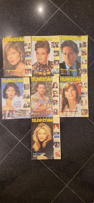Kolekcja magazynów Panorama Telewizyjna z lat 2000 – zestaw okładek