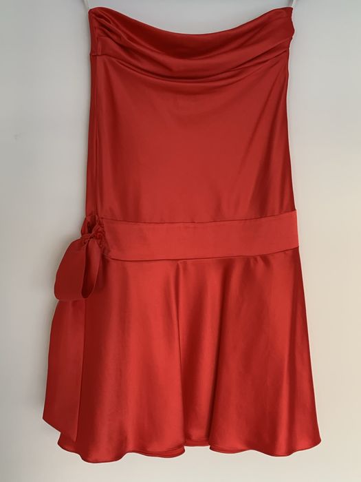 Vestido vermelho United Colors of Benetton