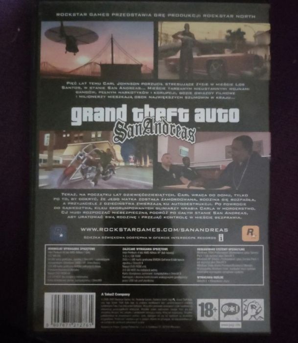 Grand theft auto San Andreas
