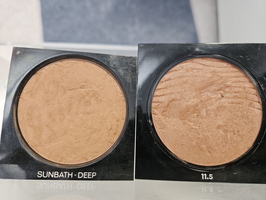 Zestaw Giorgio Armani 11.5 + Chanel Sunbath deep brazery oryginał