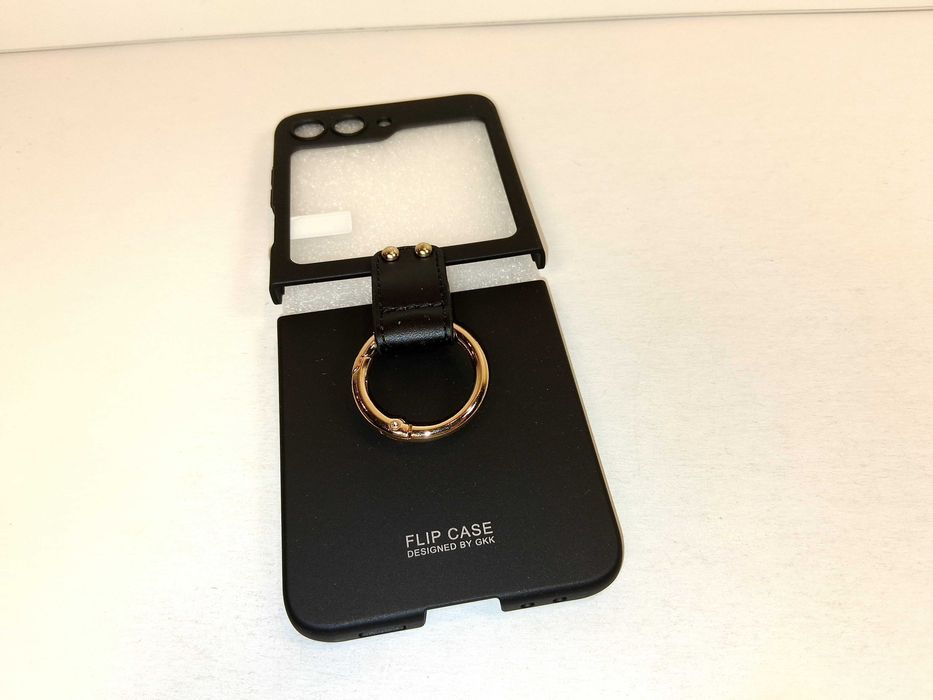 Z146 Etui Samsung Galaxy Z Flip 5 YKNIUFLY Case Z Uchwytem Pierścień