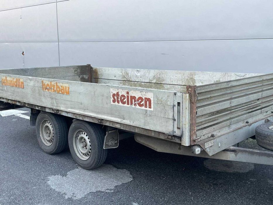 Reboque de Carga Duplo Eixo 4m x 2,15m – 2600kg – Muito Robusto