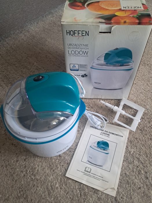 Maszyna urządzenie do robienia domowych lodów deserów Hoffen