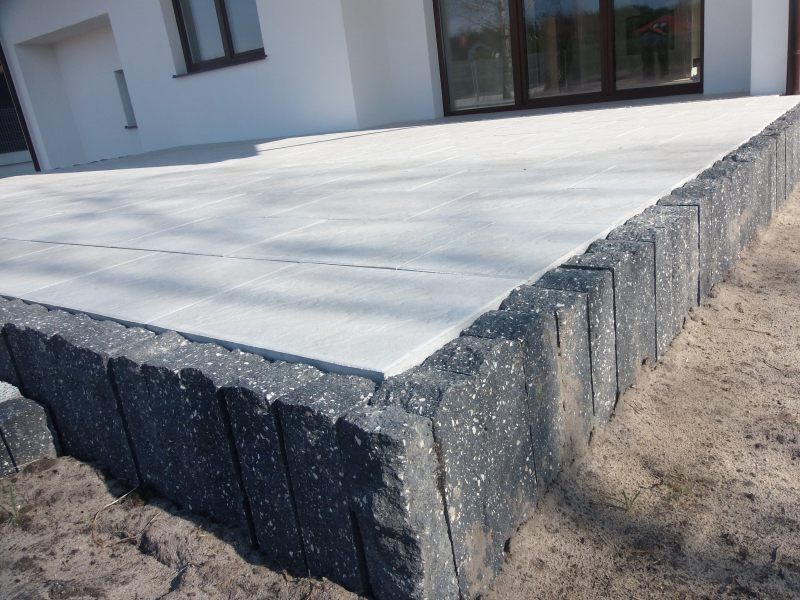 Palisada Łupana 10/80 cm obrzeże ogród ogrodowe promocja