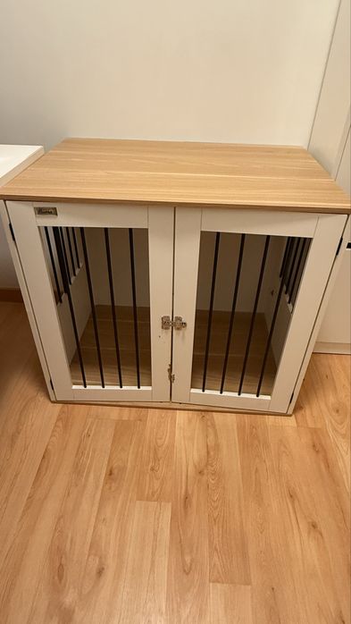 Gaiola para caes PawHut usada