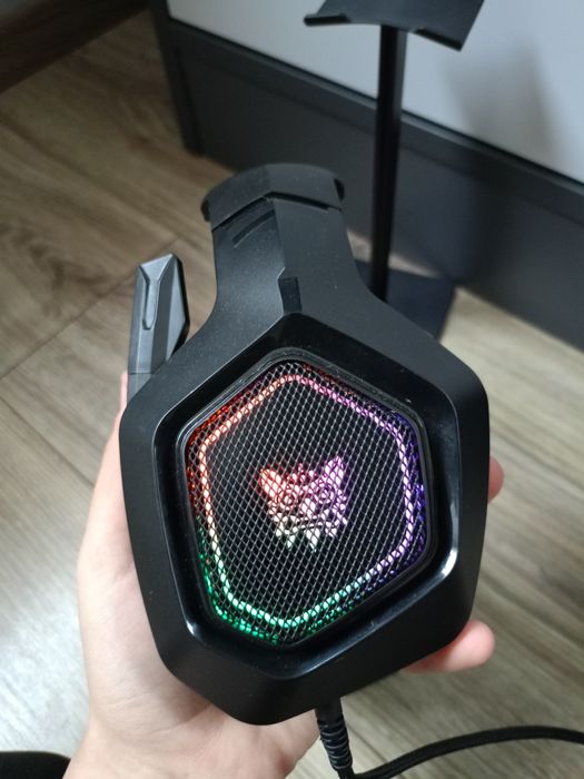 Słuchawki gamingowe nauszne onikuma RGB
