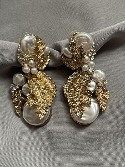 Серьги люстры есть маркировка