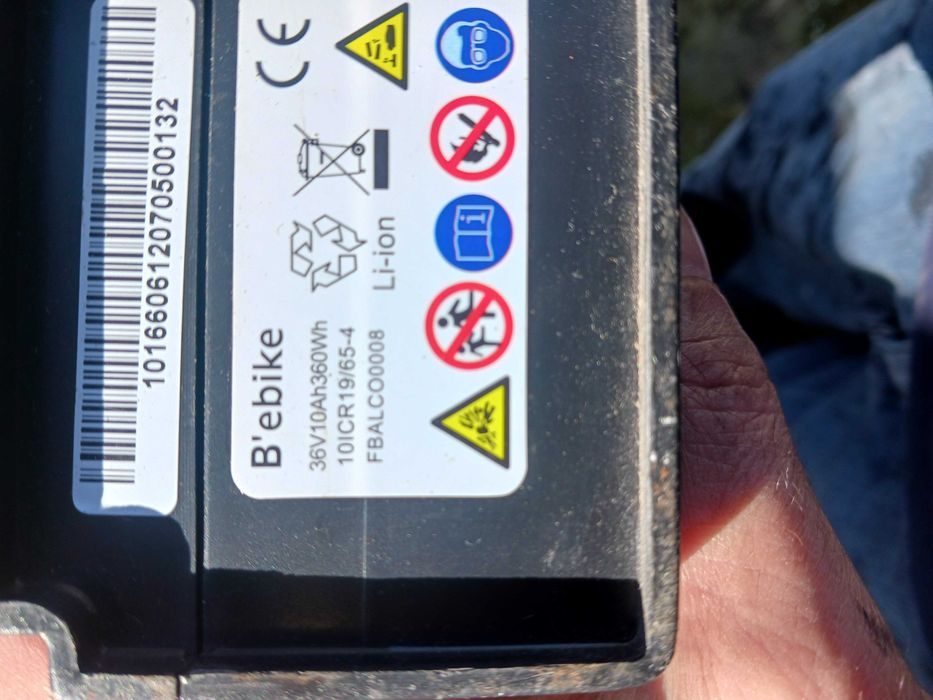 Bicicleta elétrica btwin b'ebike 9 36V