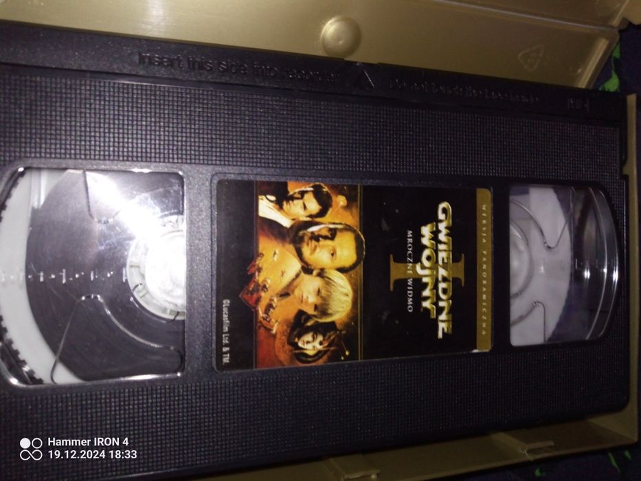 Star Wars Mroczne Widmo VHS