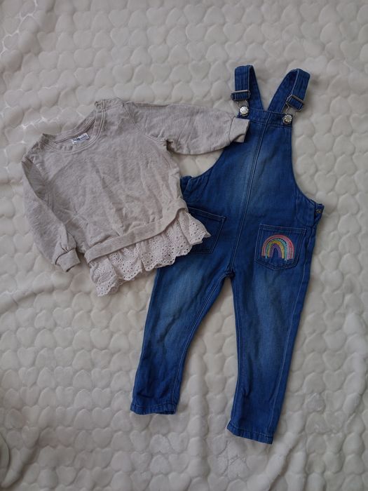 Джинсовий комбінезон 1-2р