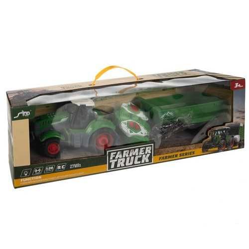 Traktor zdalnie sterowany- ciągnik Zabawka Farma