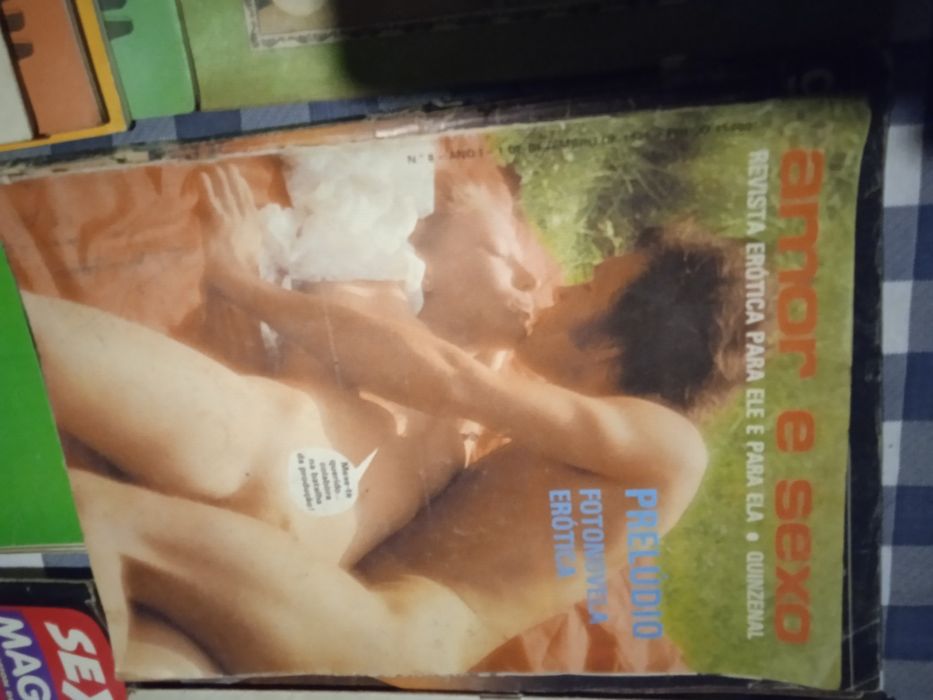 Revistas de pornografia, antigas anos 70