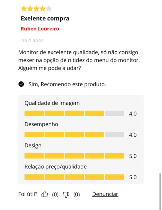 Monitor Huawei 23.8 - excelente estado